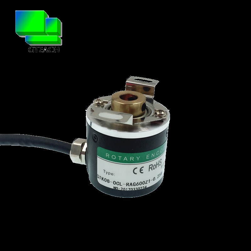 光电旋转编码器空心轴ZKP3808 1024脉冲电机用ABZ三相5-24V推荐