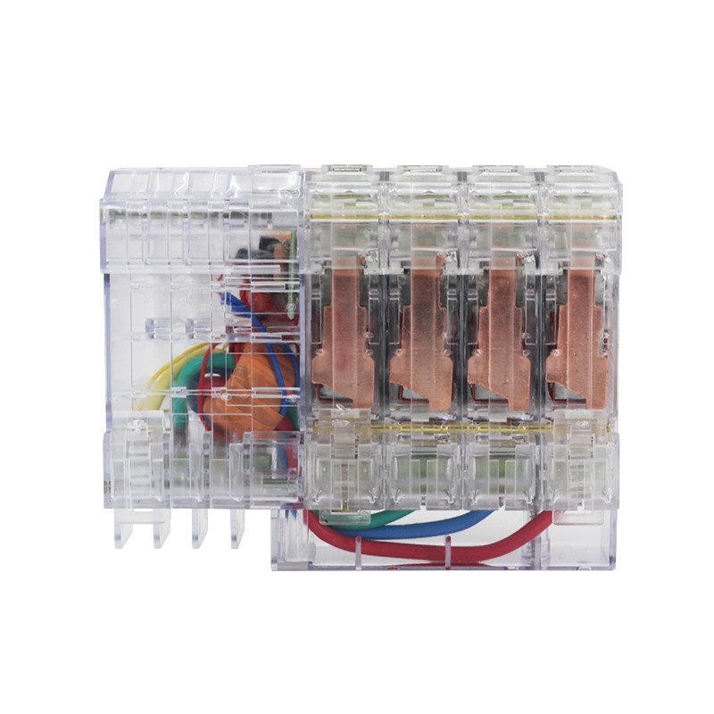 透明漏电保护器DZ47LE-63 1P+N2P3P4P 透明漏保开关3P+N 6A32A63A