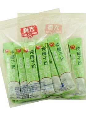 海南特产简装小包春光纯椰子粉500克无糖精无植脂末椰汁粉椰奶粉