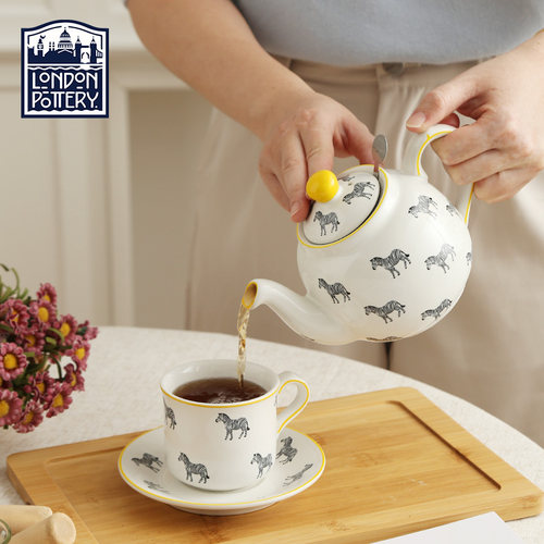 伦敦Potter复古英式陶瓷茶壶