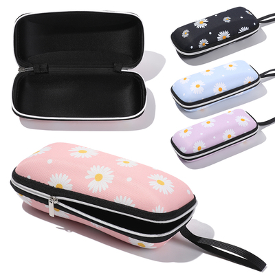 Zipper Reading Glasses Sunglasses Case Eyewear Protector Box