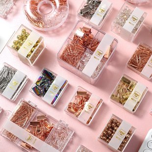 Pushpin long tail clip paper clip multi-functional office se