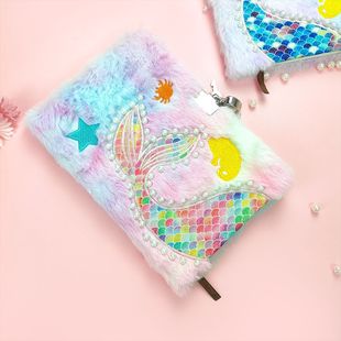 Sequin Notebook For Girls Student Sketchbook Stationery Gift