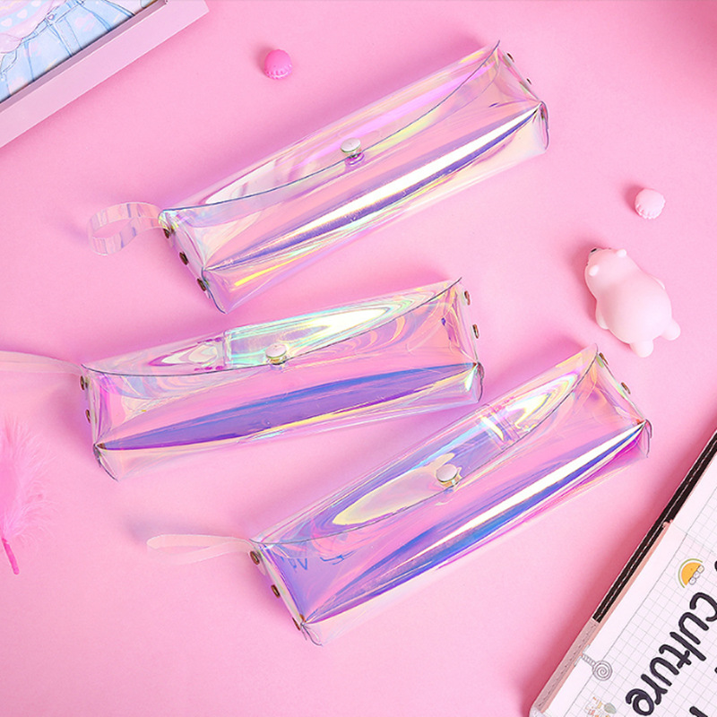 PVC Transparent Beauty Organizer Pouch Bag Lady Make Up Pouc