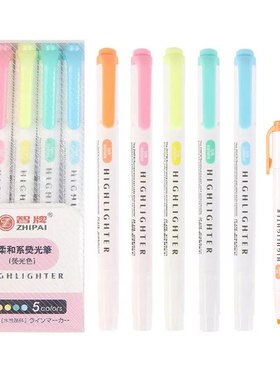 lor Manga Markers Midliner Pastel highlighter set Stationery