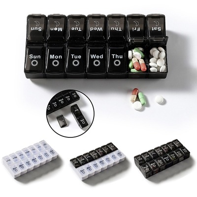 ox Sort Tablet Holder Organizer Container Pill Medicine Case