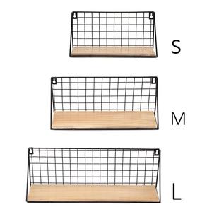 Storage Shelf Vintage Nordic Iron Decoration Metal Sun Wall