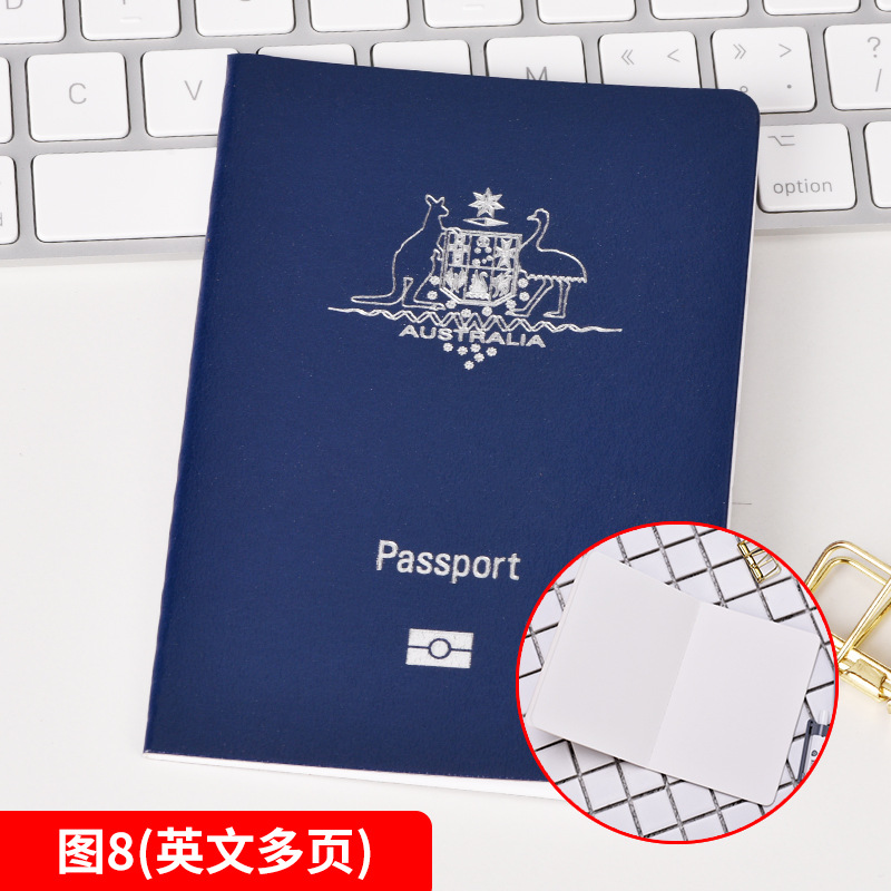 k Passport Movie Props Filming Simulation Stationery Journal