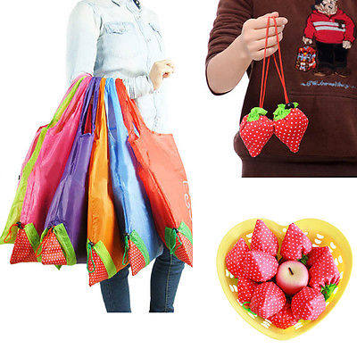Shopping Travel Tote Bag Folding Reusable Grocery Nylon Bag