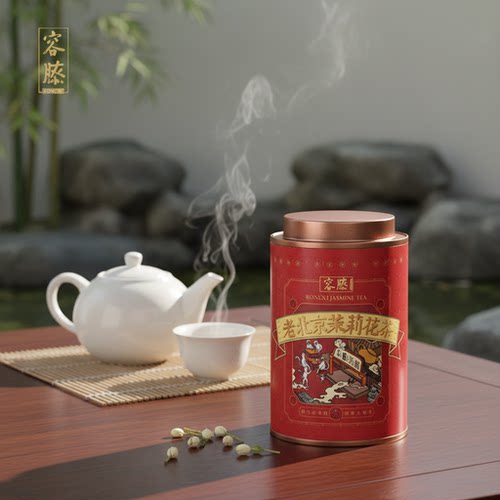 容膝茉莉花茶浓香型自己喝花草茶