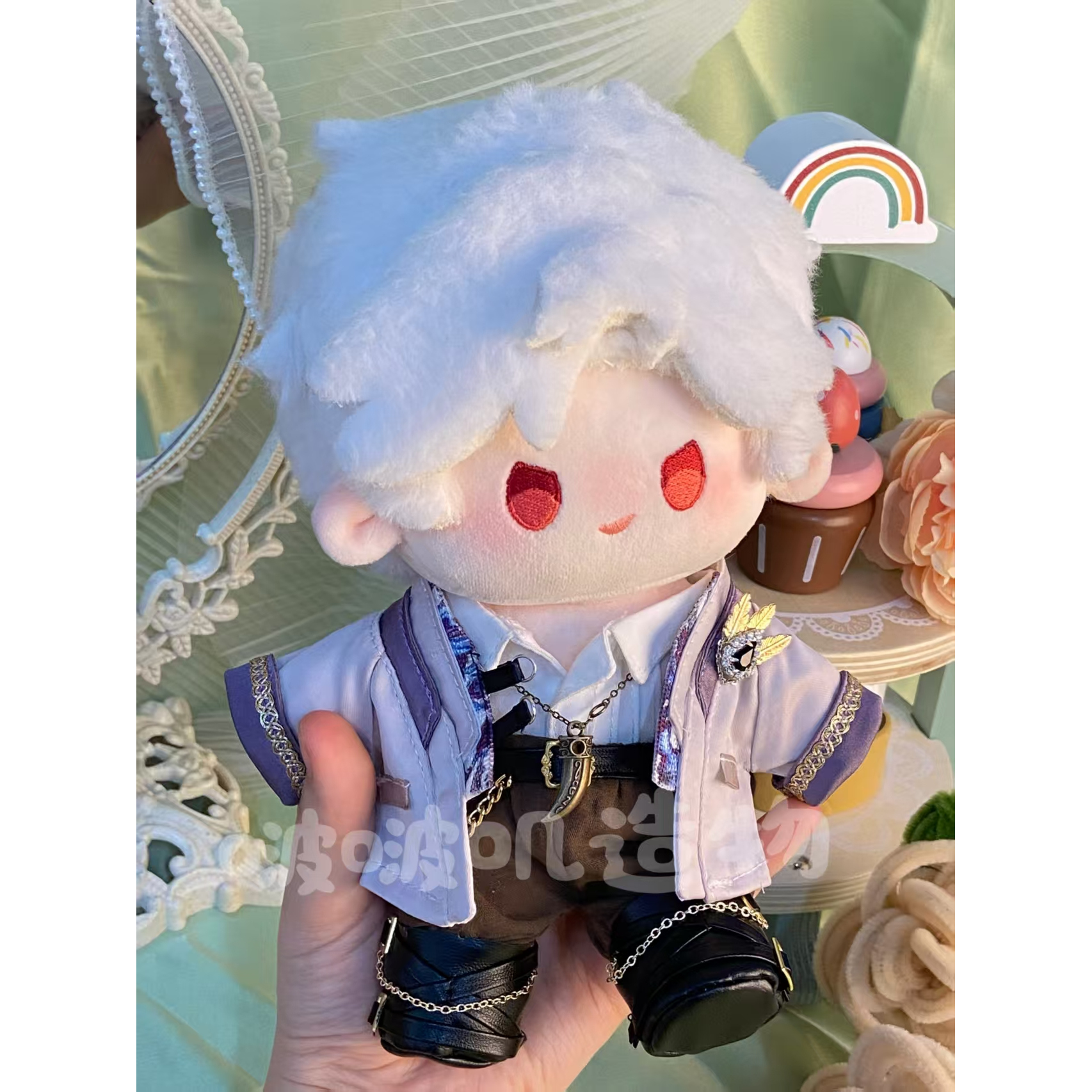 [现货] 自然初礼 恋与深空秦彻至心栖之处生日服20cm棉花娃娃娃衣