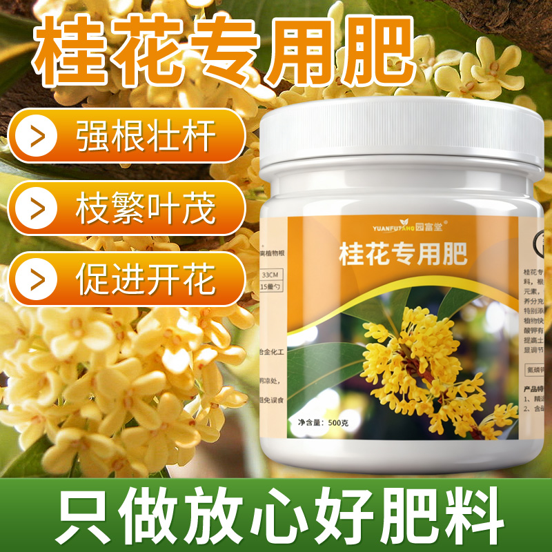 桂花专用肥全水溶不烧苗