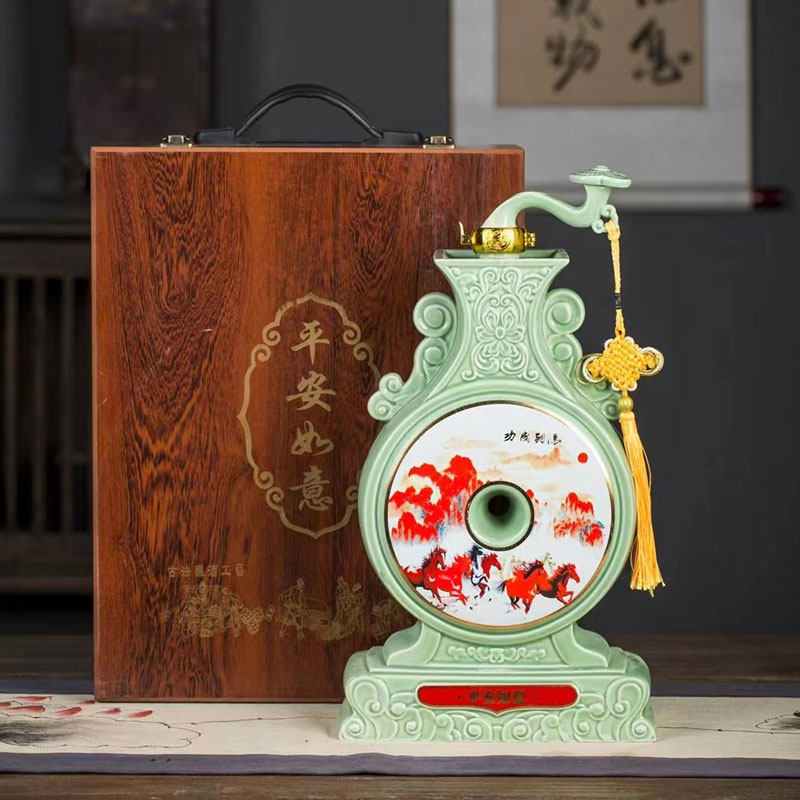 陶瓷酒瓶5斤装家用密封酒壶