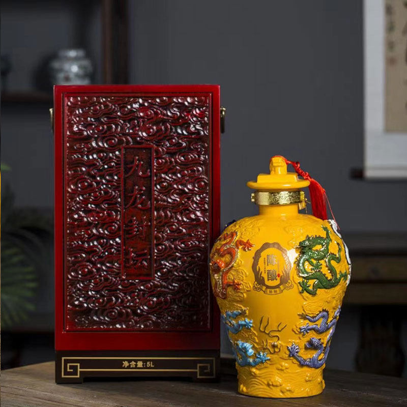 陶瓷酒瓶10斤装复古创意酒壶