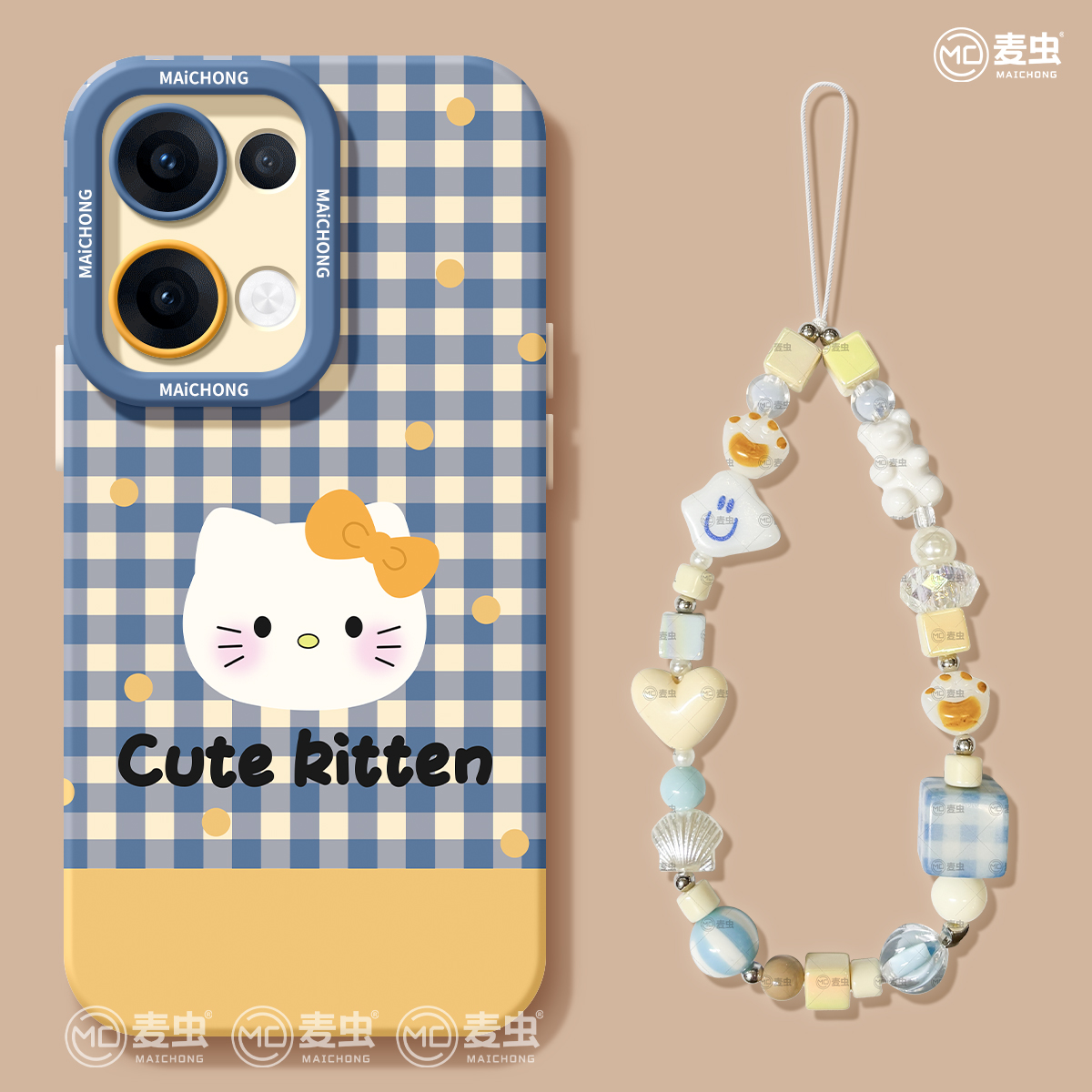 适用opporeno14手机壳女款reno12pro+保护套13全包9pro硅胶8防摔reno7se高级oppo软壳6/11格子小猫10好看外壳