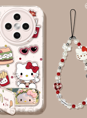 适用oppofindx8s手机壳findx9pro保护套硅胶ultra全包防摔x7por透明外壳x6镂空KT猫0pp0好看x8pro新女款软壳