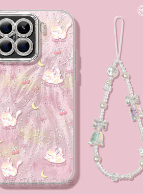 适用小米15手机壳女款14pro保护套新款红米K70至尊全包防摔12pro硅胶k60镜头膜外11猫咪note13超火高级10软壳