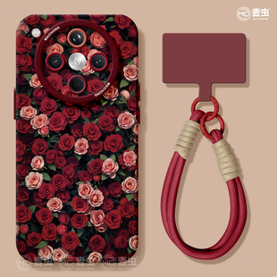 适用oppofindx8手机壳女款 软壳 findx9pro保护套硅胶ultra全包防摔x7por磨砂外壳x6清新高级0pp0玫瑰x8pro新款