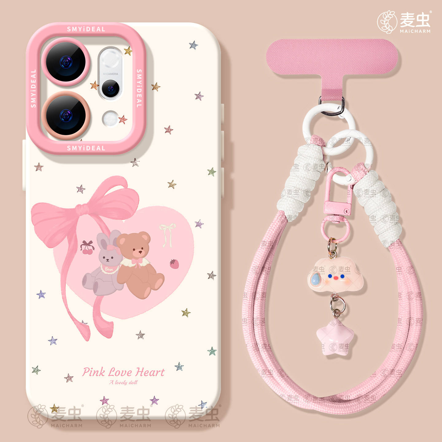 适用opporeno15手机壳女款reno14pro+保护套13全包9pro硅胶8防摔reno7se高级oppo软壳12小熊11外壳兔子10好看