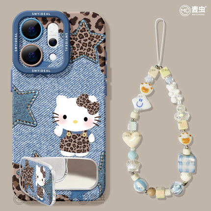 适用opporeno15手机壳女款reno14pro+保护套13全包9pro硅胶8防摔reno7se高级oppo软壳10牛仔11外壳KT猫12好看