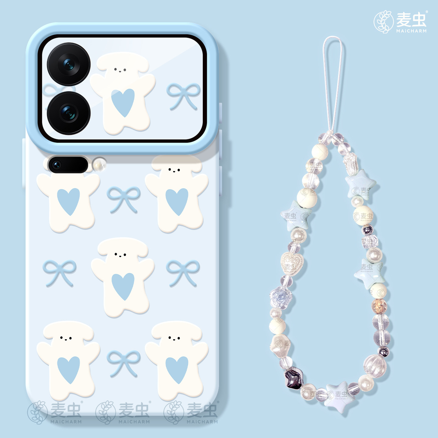 适用小米18手机壳女款17pro保护套新款小米13ultra全包防摔12pro硅胶高级外壳14青春版蓝心15por好看小狗软壳