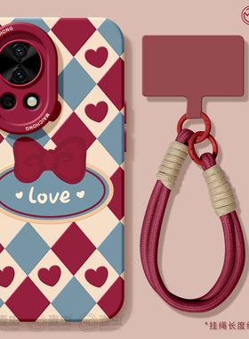 适用华为nova14手机壳女款nova13pro保护套全包novo12硅胶9防摔8磨砂7se活力版6蝴蝶结11潮ultra新年hi软外壳