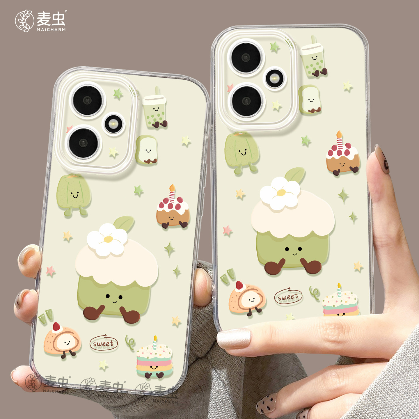 适用荣耀500手机壳女款400pro保护套90gt防摔80硅胶300全包70pro+高级se卡通100蛋糕50青春版200好看pro软壳
