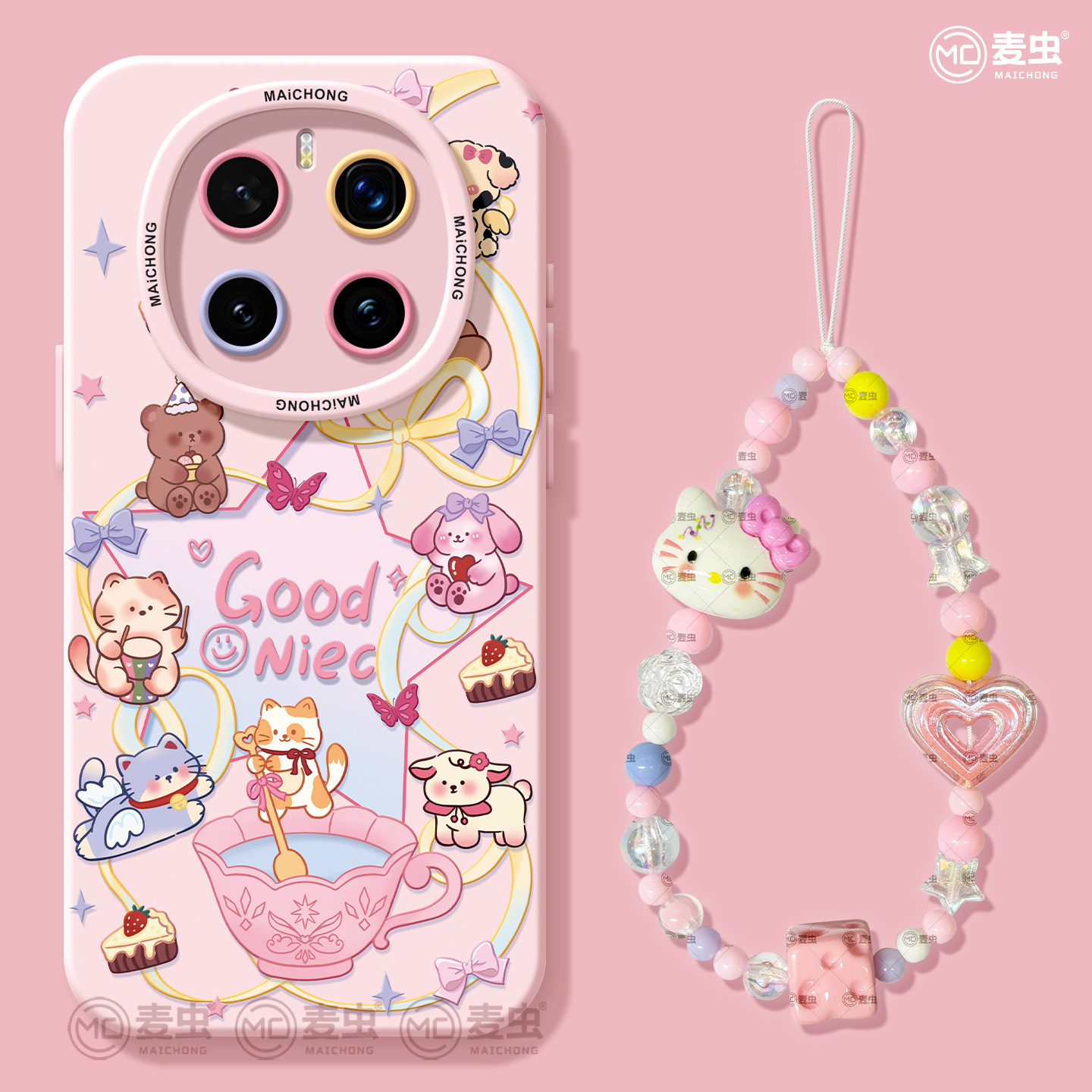 【可爱动物】全包镜头硅胶软壳