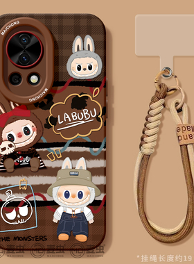 适用华为nova14手机壳女款nova13pro保护套全包novo12硅胶9防摔8磨砂7se活力版6玩偶11可爱ultra新年hi软外壳