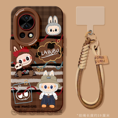 适用华为nova14手机壳女款nova13pro保护套全包novo12硅胶9防摔8磨砂7se活力版6玩偶11可爱ultra新年hi软外壳