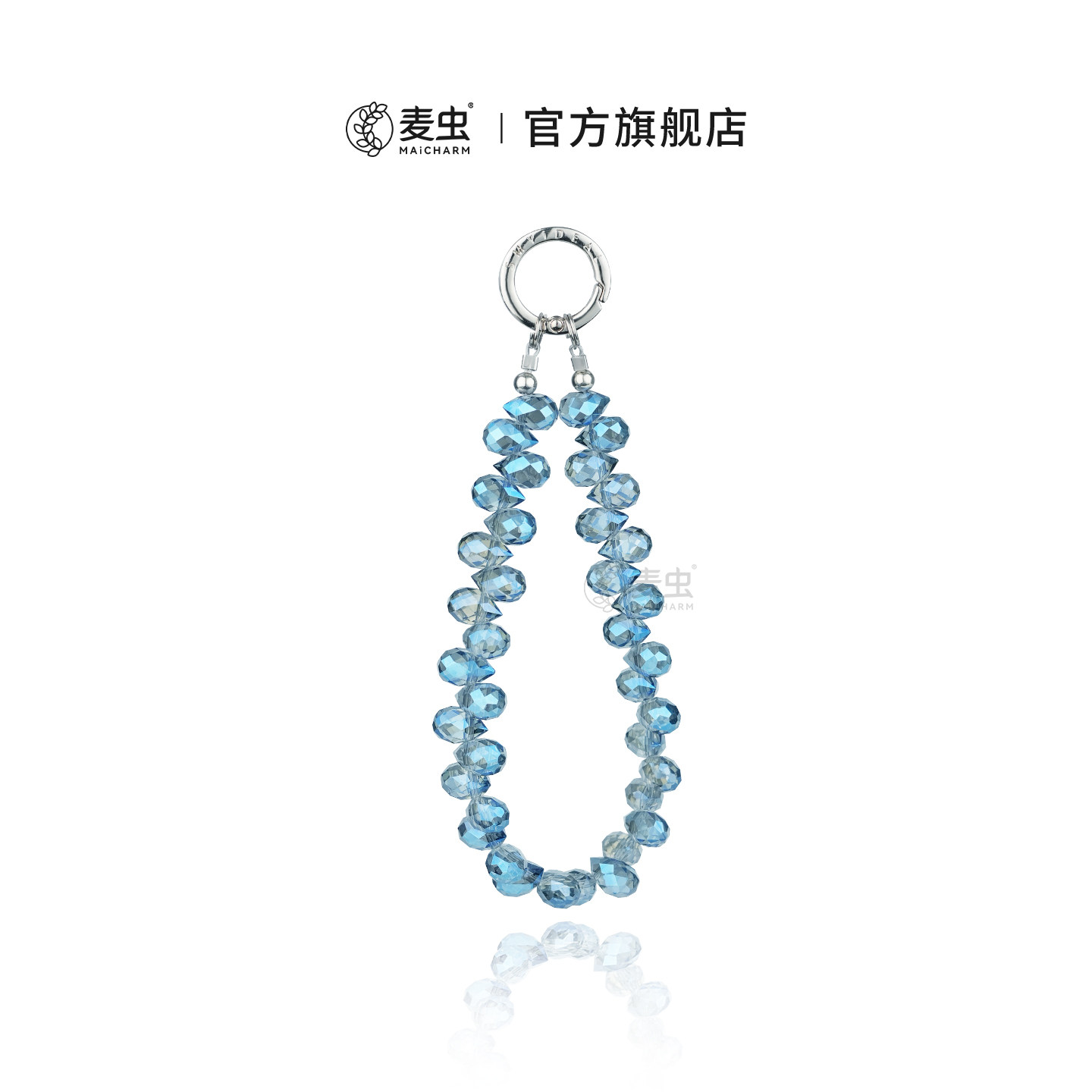 百搭水滴手机挂绳新款手提链条短款高级感轻奢2026新款手工串珠防丢带夹片手机壳钥匙扣挂件高端挂饰精致挂坠图片