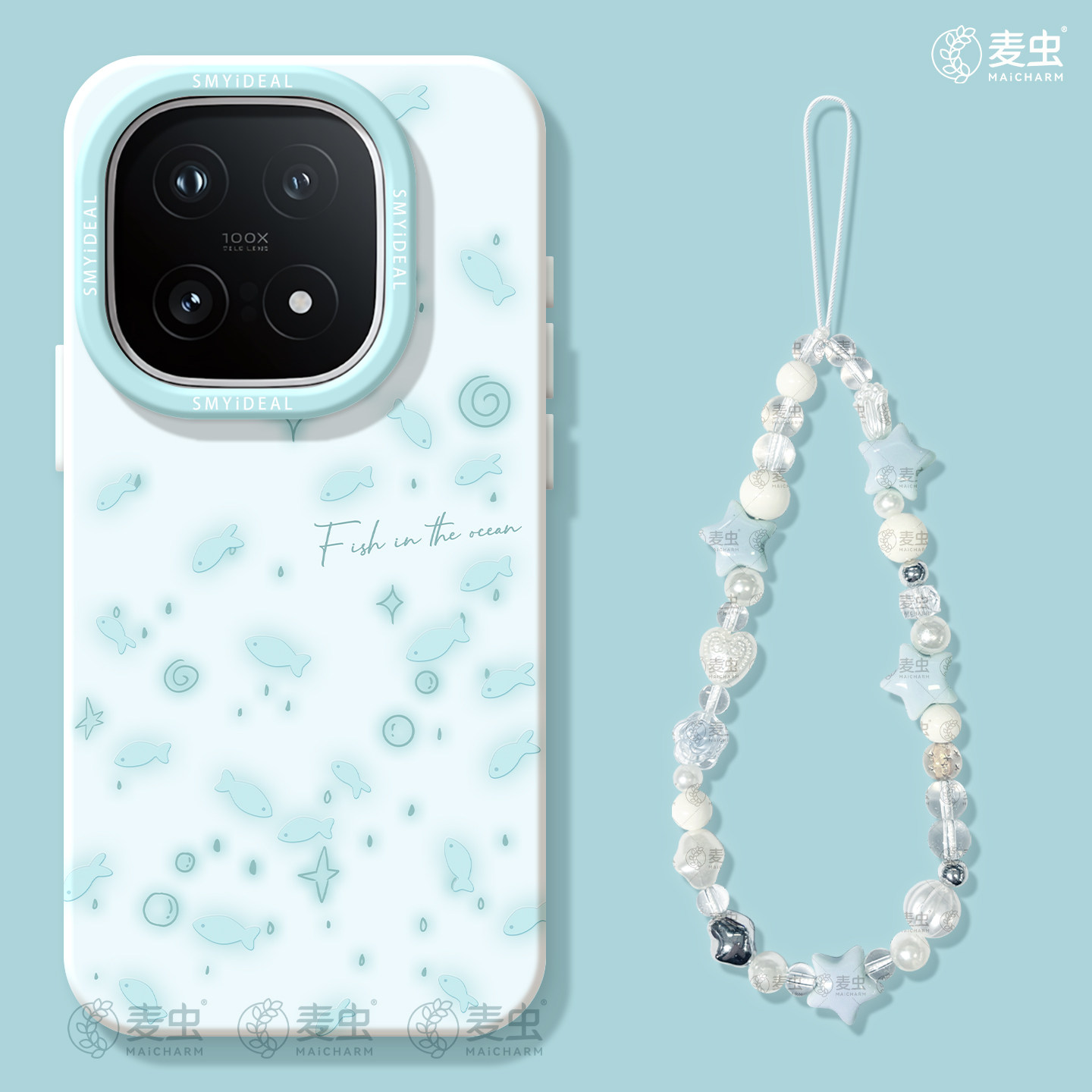 适用iqoo15手机壳女款iqoo13保护套硅胶10pro全包防摔vivo爱酷9高级neo8pro软外11s好看7se竞速版5个性小鱼12