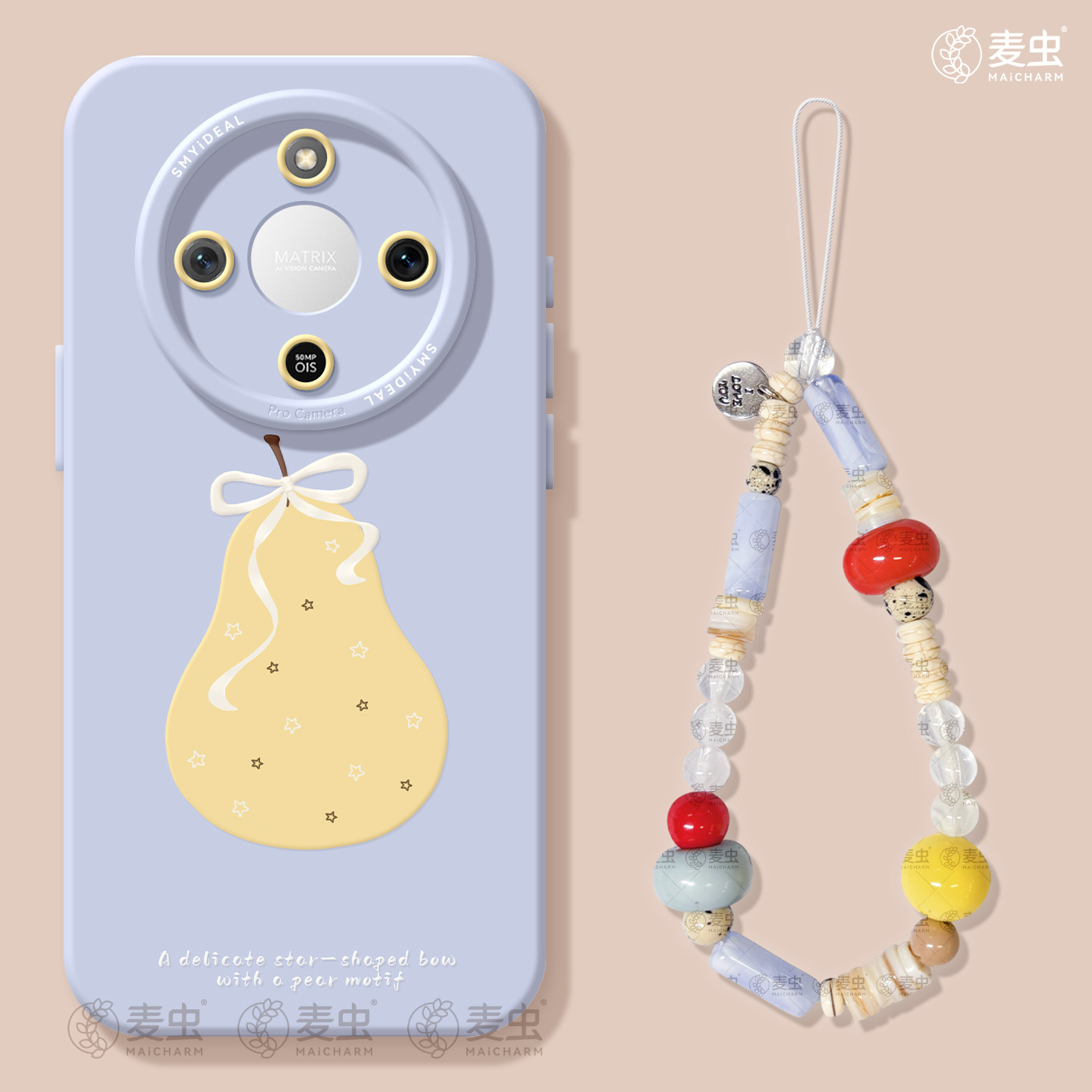 适用荣耀x60手机壳女款x70i保护套硅胶x40gt全包防摔50高级华为X50GT新款蝴蝶结外壳honor好看梨x50i+软壳x30