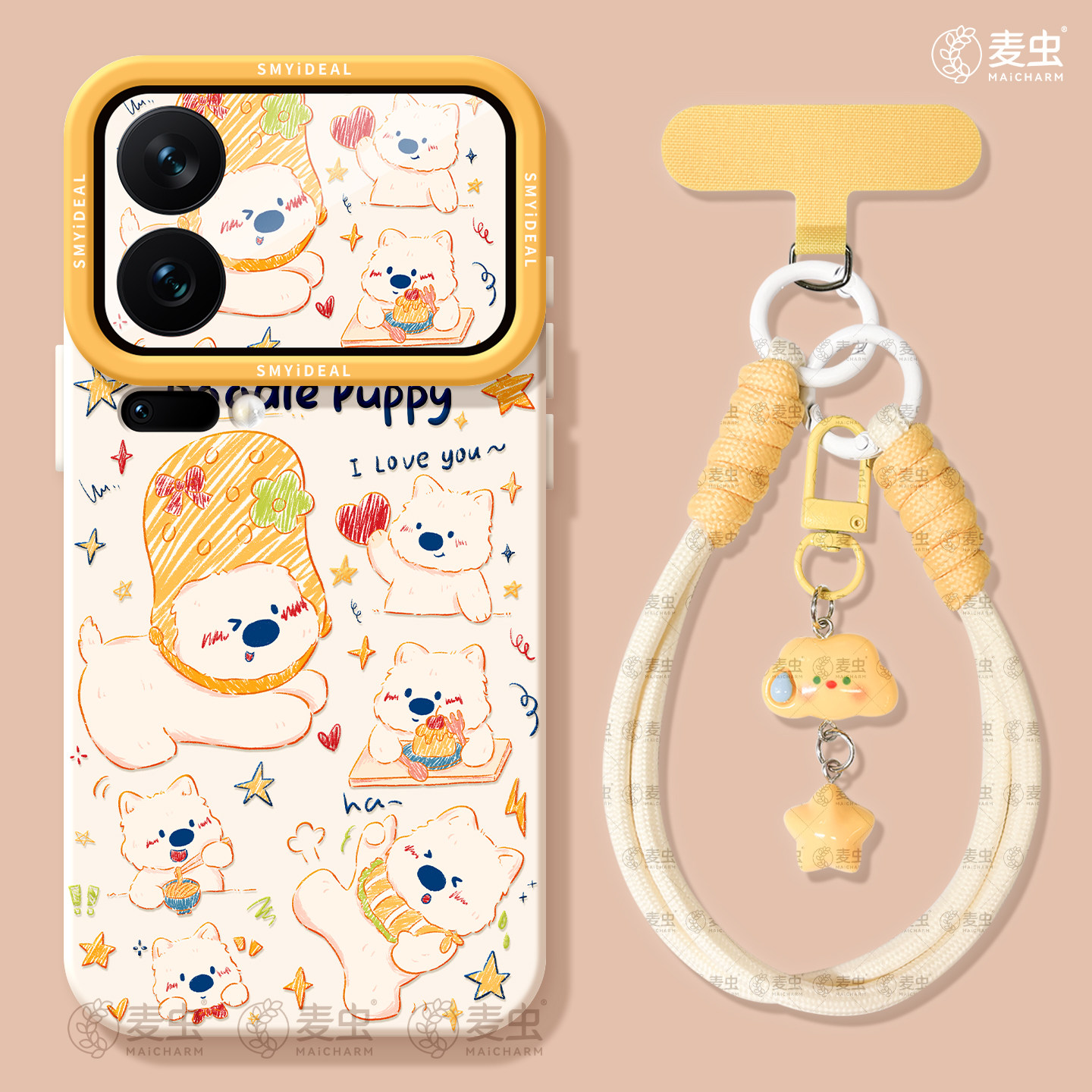 适用小米17手机壳女款17pro保护套新款小米13ultra全包防摔12pro硅胶高级外壳14青春版涂鸦15por好看小狗软壳