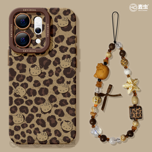 适用opporeno14手机壳女款reno12pro+保护套13全包9pro硅胶8防摔reno7se高级oppo软壳6豹纹11外壳KT猫10好看