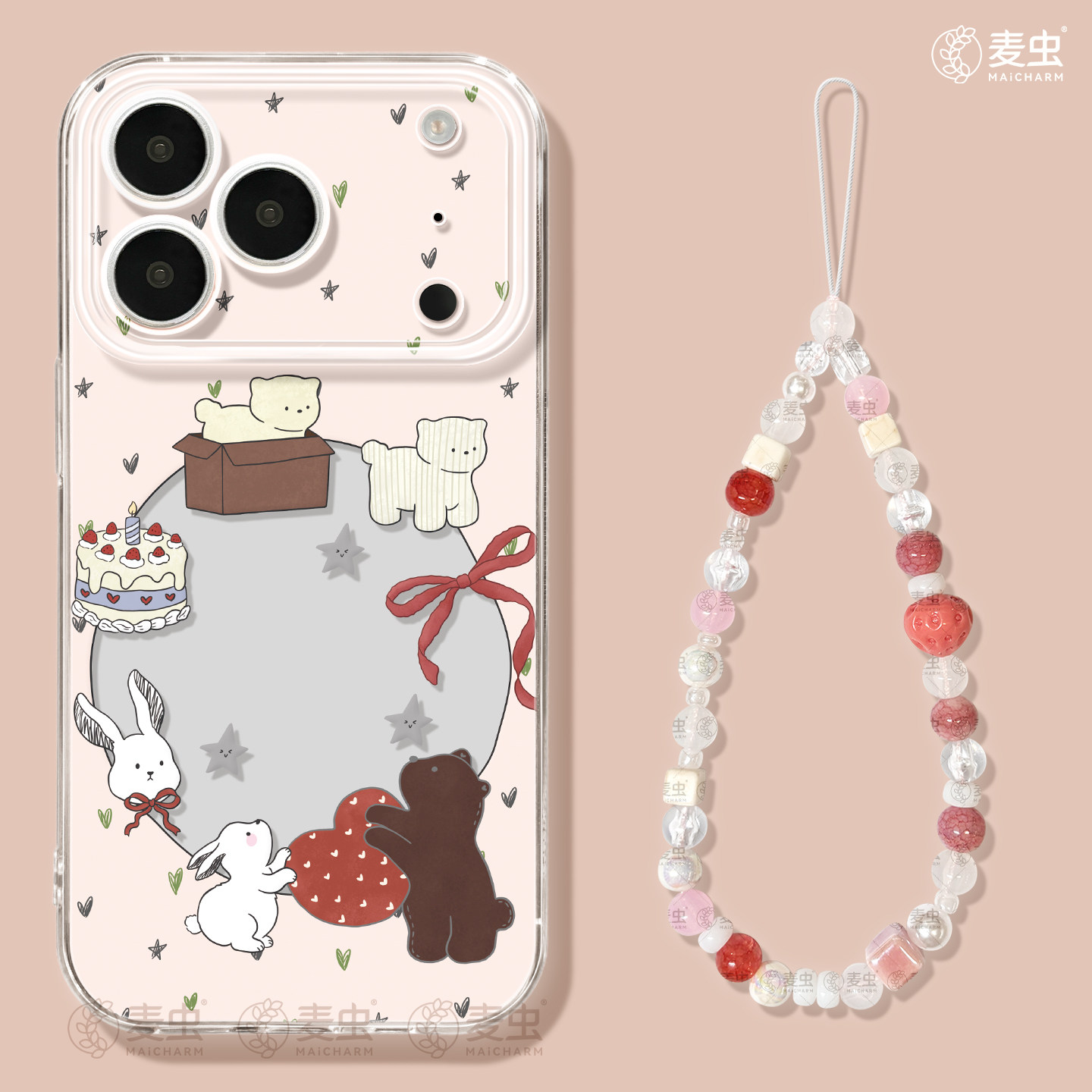适用苹果17手机壳女款iphone16pro保护套13mini全包14防摔11/12/xs软外壳7plus硅胶8高级15好看se兔子小熊max