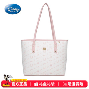 迪士尼疯狂动物城联名托特包女2026新款卡通印花大容量通勤单肩包