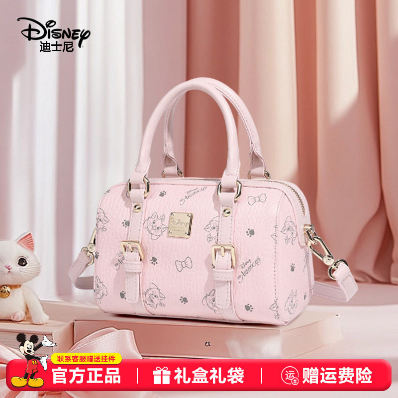 迪士尼玛丽猫包包女式2025新款时尚百搭手提包日常通勤单肩斜挎包