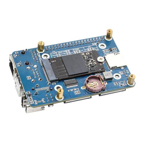 树莓派CM4计算模块 IO扩展板底板 LCD/千兆网口/双MIPI CSI接口