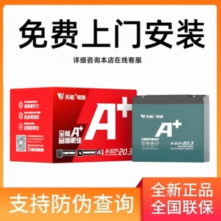 天能石墨烯电池48V60V72铅酸三轮车雅迪爱玛台铃九号小刀原装电池