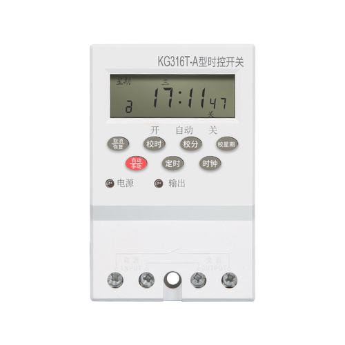 电源定时器微电脑时控开关kg316t路灯时间控制器220V全自动大功率
