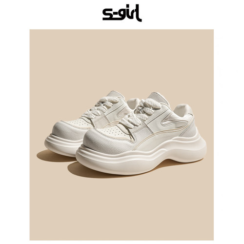SGIRLTWTW透气软底老爹鞋女