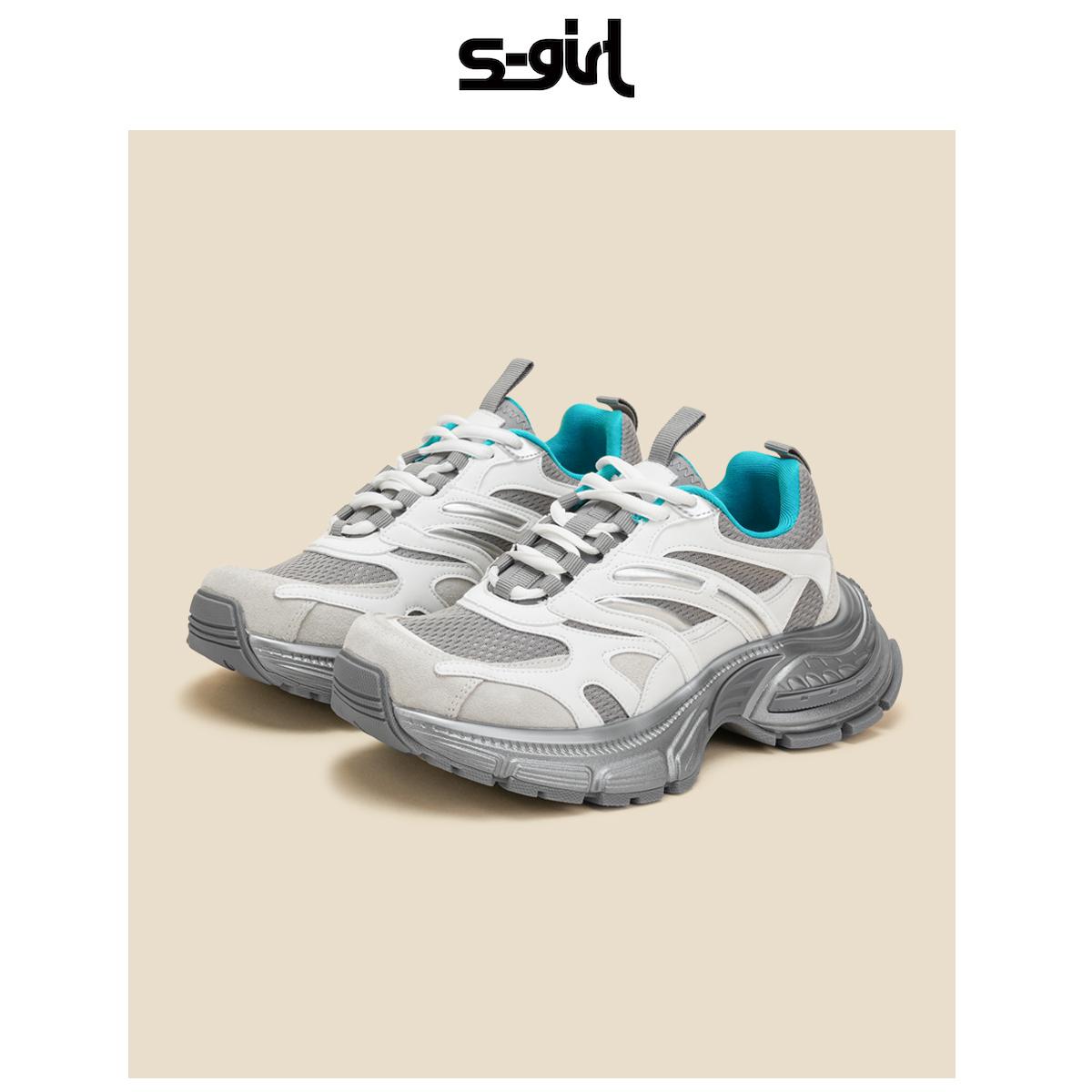 厚底老爹鞋女款2025新款