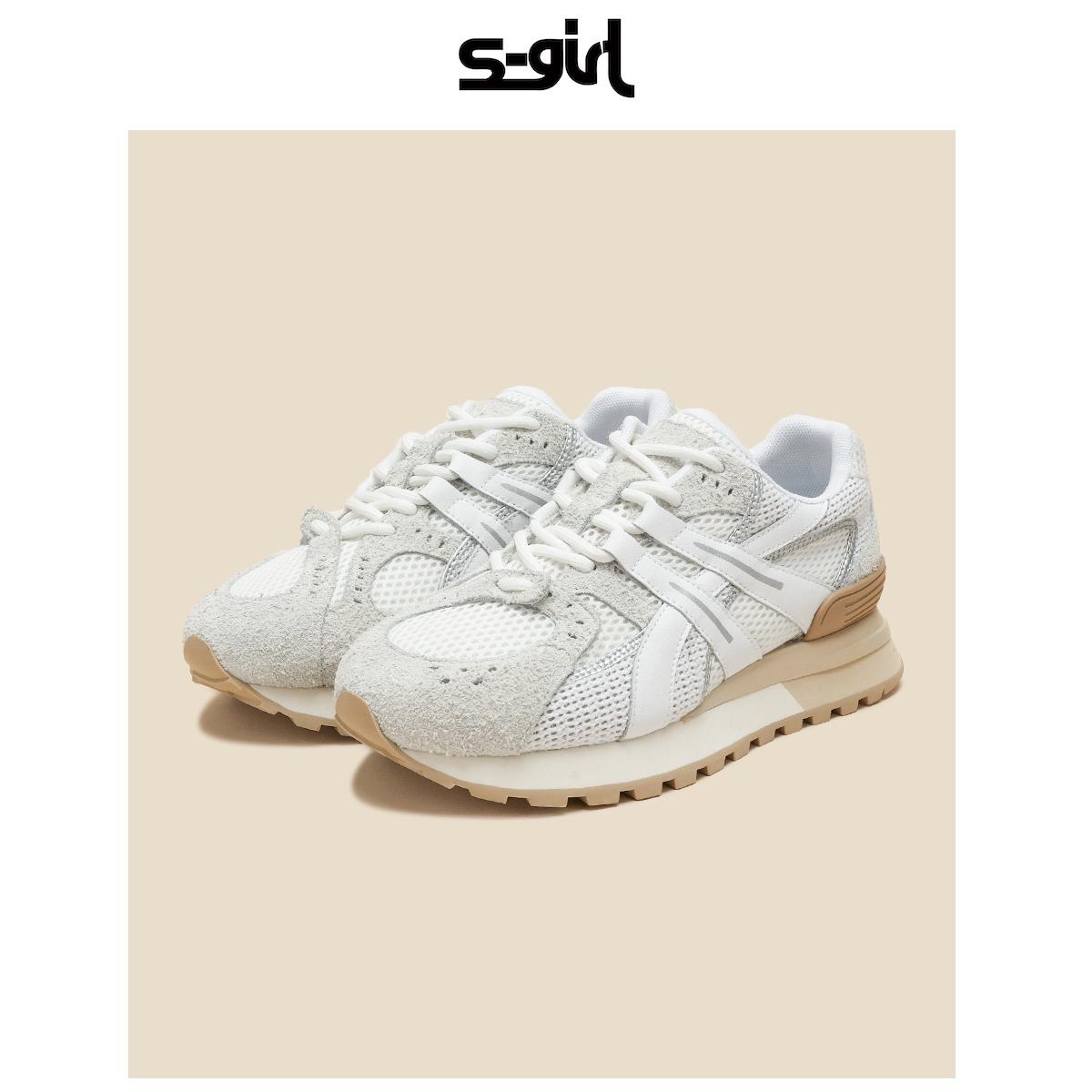 厚底德训鞋女春季新款