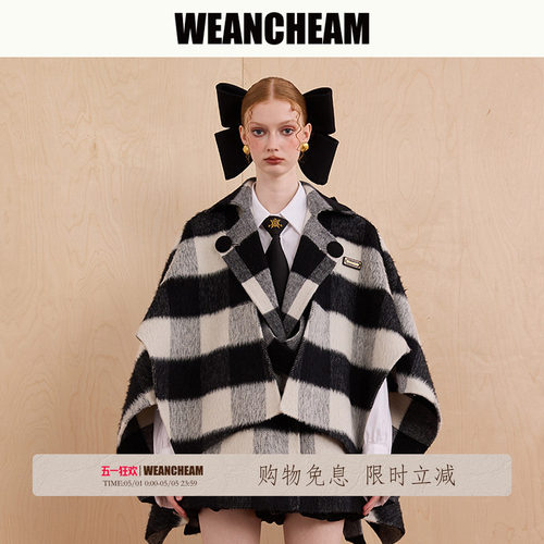 未未姆/FW秋冬新品双面呢外套