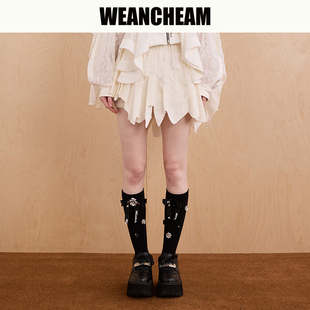 未未姆 春新势力周 WEancheAM 层叠不规则短裙 早秋新品