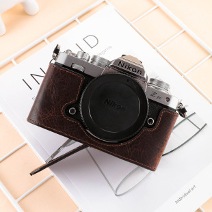 适用于尼康 ZFC真皮皮套底座保护套 ZFC头层皮相机包