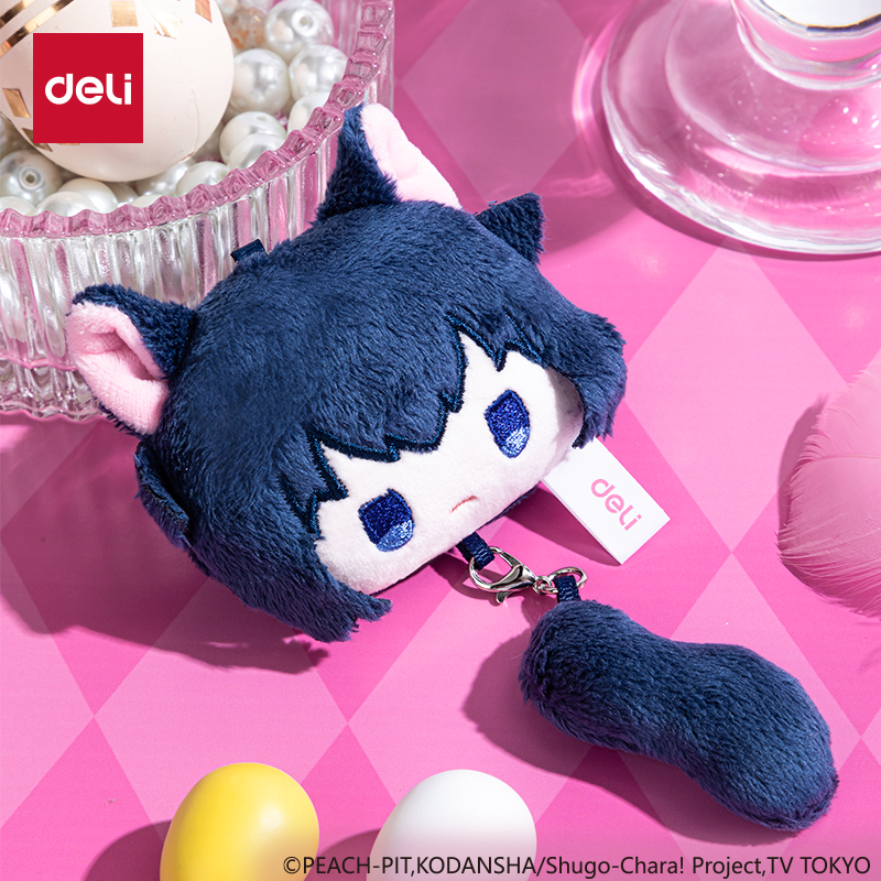 得力守护甜心磁吸毛绒挂件二次元谷子正版联名送礼几斗可爱高颜值