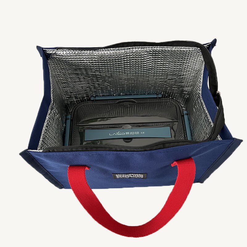 超大号饭盒袋加厚防水牛津布保温袋大容量上班族带饭包手提便当包