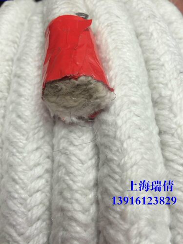 耐高温耐火隔热陶瓷纤维绳盘根硅酸铝纤维绳炉门窑炉密封条无石棉